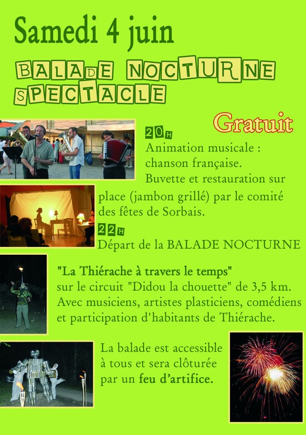balade nocturne ''La Thiérachienne''